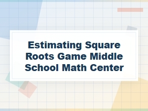 Root Finders: the Estimation Game Center