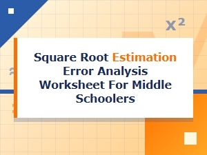 Exploring Square Root Estimation Errors
